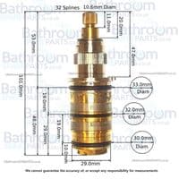 Eastbrook Thermostatic Cartridge 93.9017