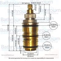 Eastbrook Thermostatic Cartridge 93.9060