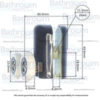 Eastbrook Vantage 2000 Bottom Roller 49.9041