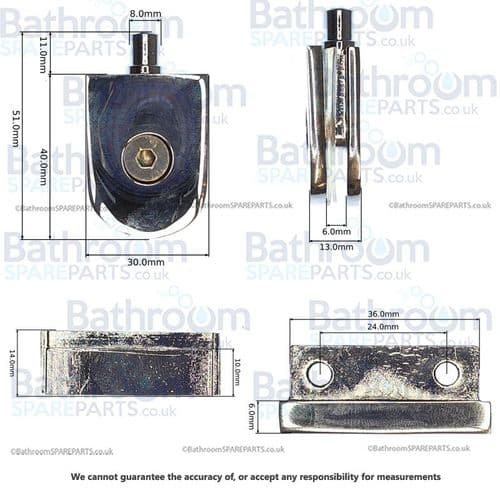 Eastbrook Vantage Pivot Door Hinge 38.904