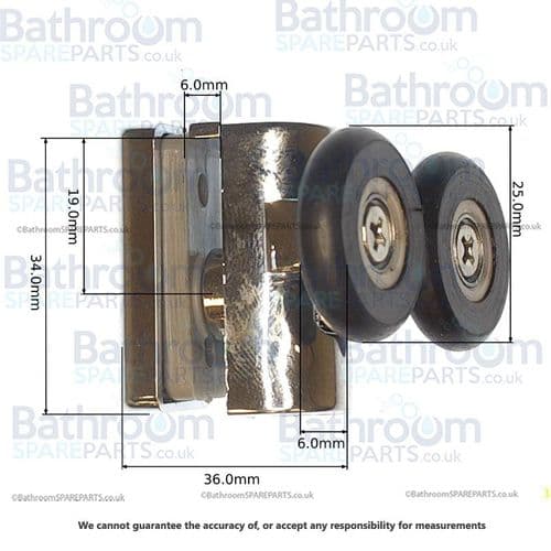 Eastbrook Vulcan Top Roller Assembly Single 69.9001