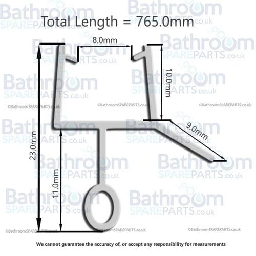 Eastbrooks 8mm Bottom Seal 58.99097