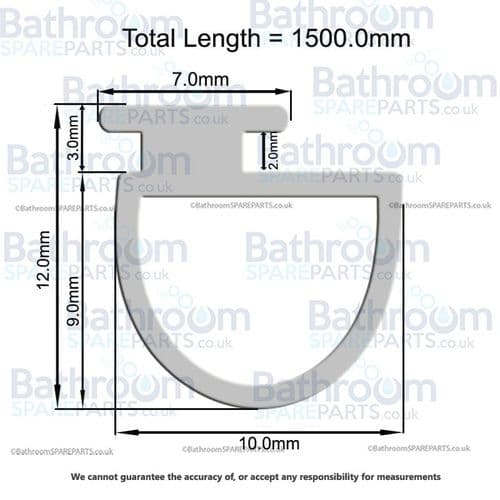 Eastbrooks Bottom Bubble Style Seal 58.99121