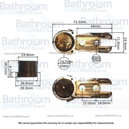Eastbrooks Volente Shooter Flipper Screen Hinge 58.99089