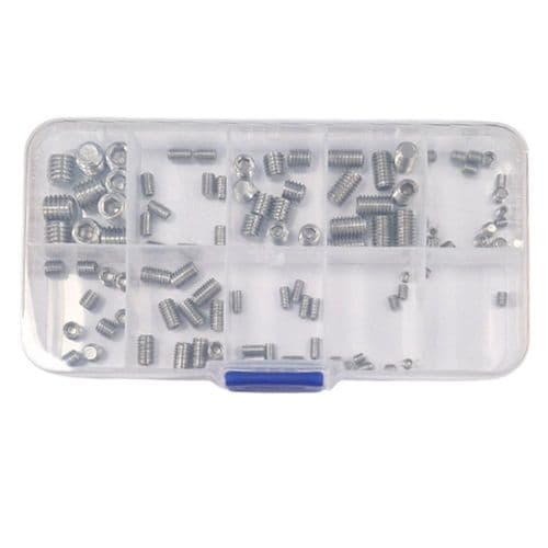 Ebaths 100 Piece Stainless Steel Grub Screw Kit EB100GRUBSCREWKIT