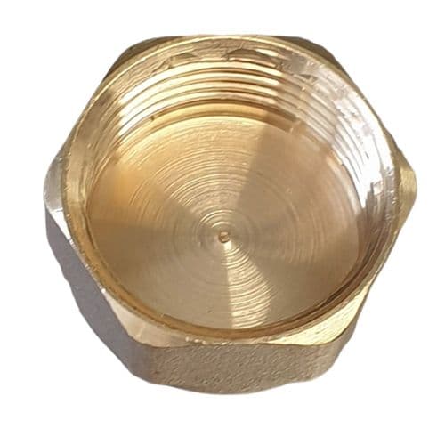 Ebaths 3/4" BSP Brass Cap CAP010