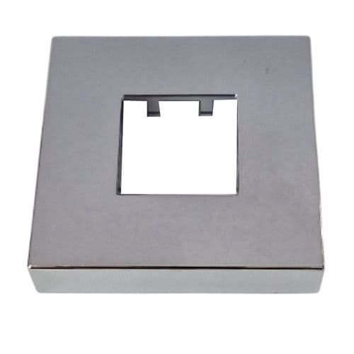 Ebaths 60mm Square Wall Plate Cover ABS Chrome EBSQ0015