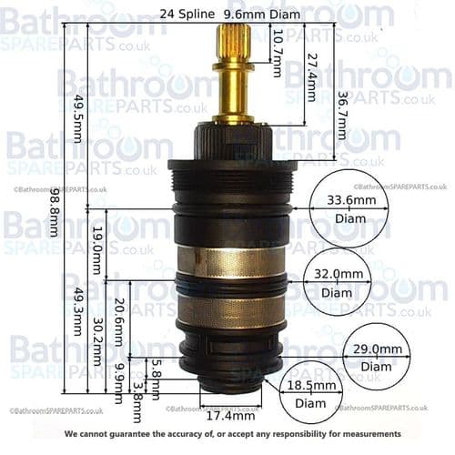 Ebaths Thermo Cartridge VM-2