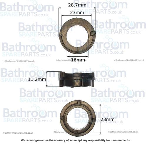 Ebaths Thermostatic Cartridge  Flow Stop FL24348P