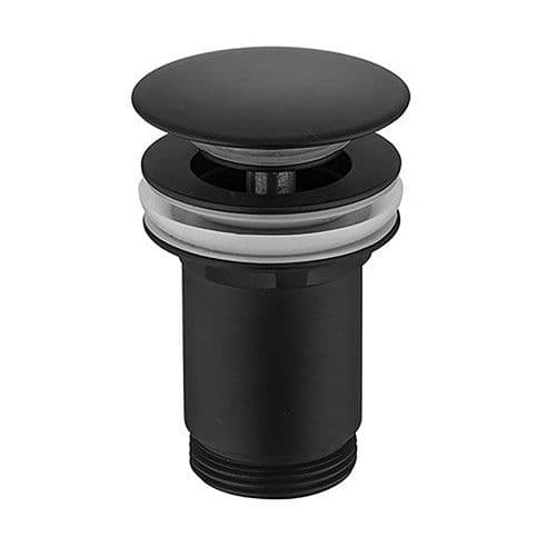 Elisa Antonella Unslotted Click Up Waste Matt Black CCWU.MB