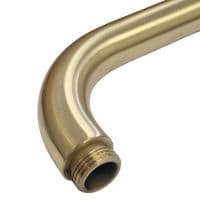 Elisa Round W/M 400mm Easy Fit Shower Arm Brushed Brass ACC015BB