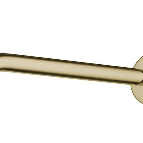 Elisa Round W/M 400mm Easy Fit Shower Arm Brushed Brass ACC015BB