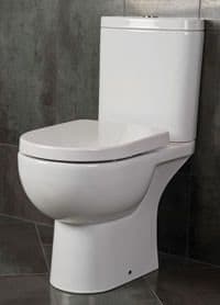 Essential Bathrooms Lily Soft Close Quick Release Toilet Seat & Cover White EC1004
