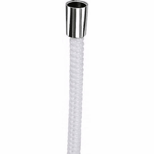 Euroshowers 1.5m Superstrong White Shower Hose 1.5m Plastic Hose 11mm Bore 52810-ES