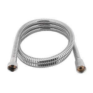EuroShowers 1.75m Chrome on Metal Shower Hose 8mm Bore 82324