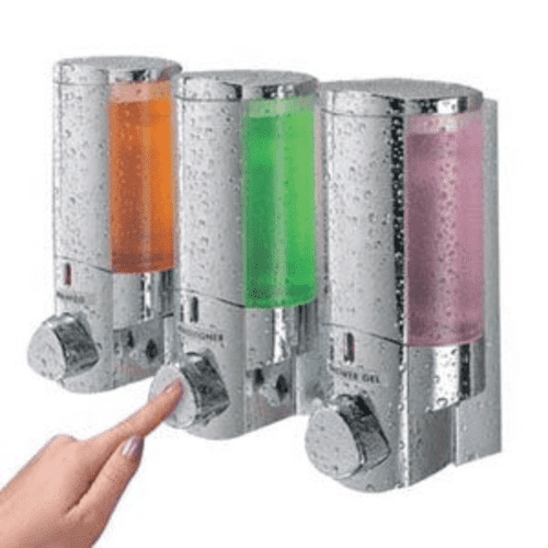 EuroShowers Aviva 3 350ml Chrome Dispenser 36320