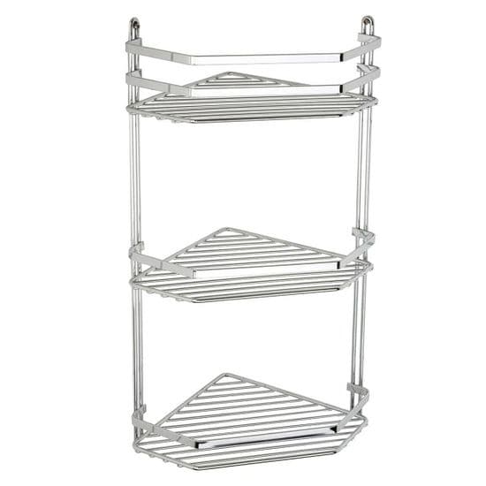Euroshowers Bathroom Stainless Steel Baskets