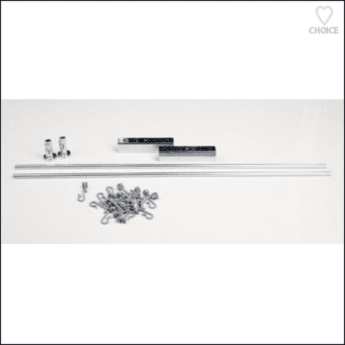 EuroShowers Bendi Track Curtain Hanging White 59510