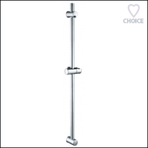 EuroShowers Euro Rail Kit Chrome Shower Set 57120