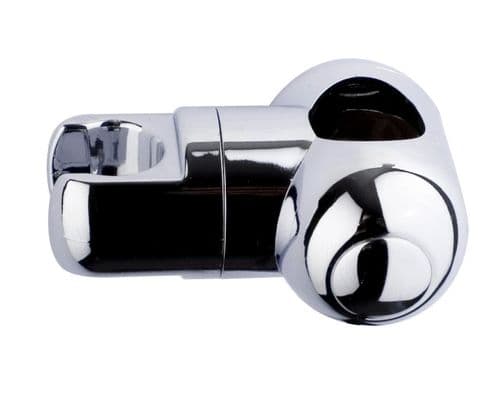 EuroShowers Plastic Chrome 25mm Squeeze Slider - Chrome SL8