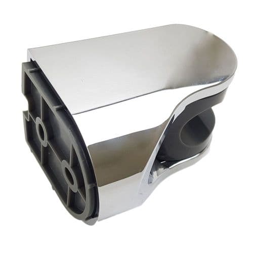 EuroShowers Plastic Chrome Minimal Wall Bracket 55120 chrome