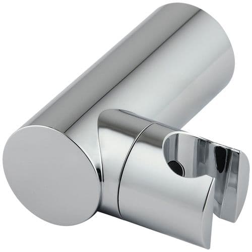 EuroShowers Plastic Chrome Round Wall Bracket 50120