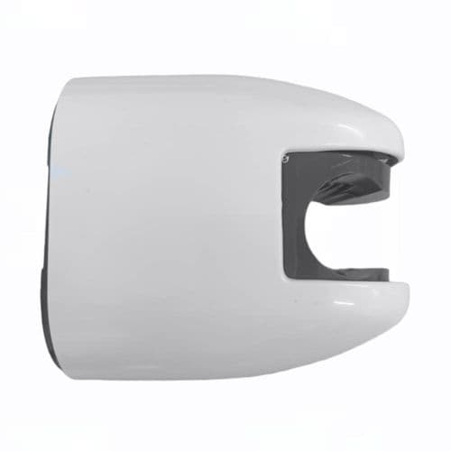 EuroShowers Plastic White Conical Wall Bracket 55810 white