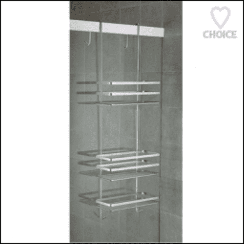 EuroShowers Satina Chrome Cubicle Shower Tidy 58790