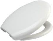 Euroshowers Simple Soft Close White Toilet Seat 84310