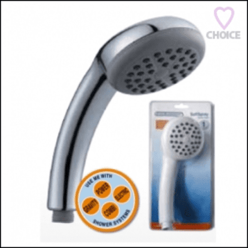 EuroShowers SoftSpray Chrome Shower Head 53720