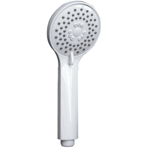 EuroShowers SuperJet White Shower Head 55210