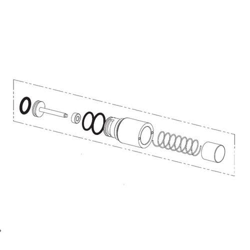 Fantini Chrome Complete Diverter 90029444