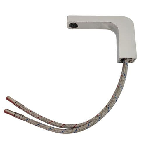 Fantini Dolce Basin Mixer With pop-up Waste Without Handle, Silver 32024504SF