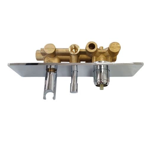 Fantini Dolce Complete Chrome Single-lever Bath/Shower Mixer Art.4584S