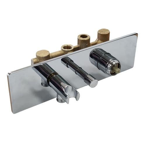 Fantini Dolce Complete Chrome Single-lever Bath/Shower Mixer Art.4584S