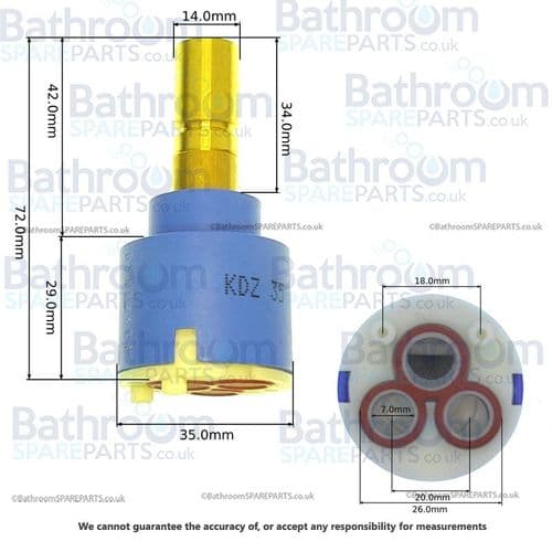 Fantini Milano D.35 diverter with water shut-off 90005073
