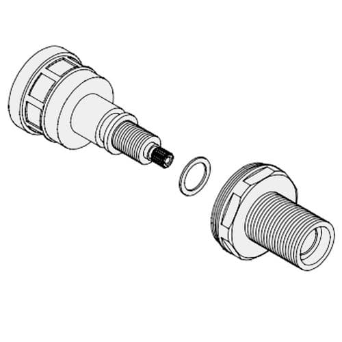 Fantini Milano Diverter 1 entry 3 outputs with function OFF 90008825