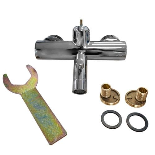 Fantini Nostromo Complete Wall-Mounted Bath mixer 50 02 1615S