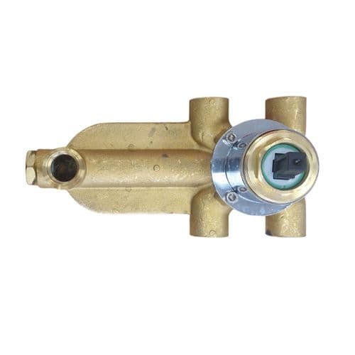 Fantini Nostromo Wall-Mounted Washbasin Built In Piece Chrome 19021610A