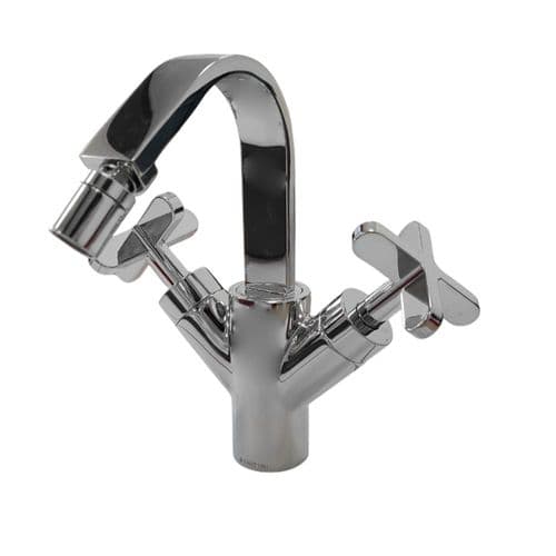 Fantini Riviera 1-hole Bidet mixer with Flat Spout 37 02 4262F