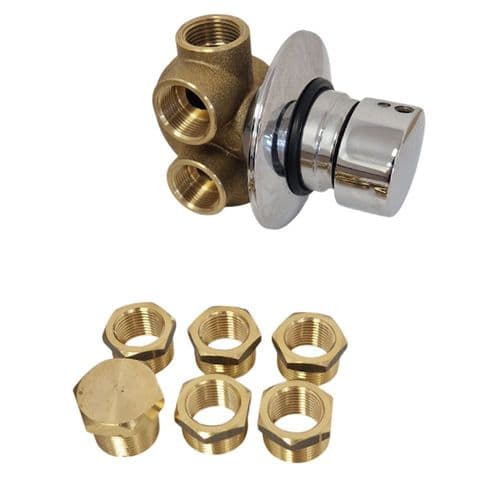 Fantini Stilo-Sfera 3/4 Built in Diverter 00 0071S