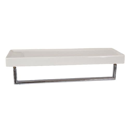 Fantini Young 45cm Wall-Mounted Shelf with Towel Rail 96 02 7604P1