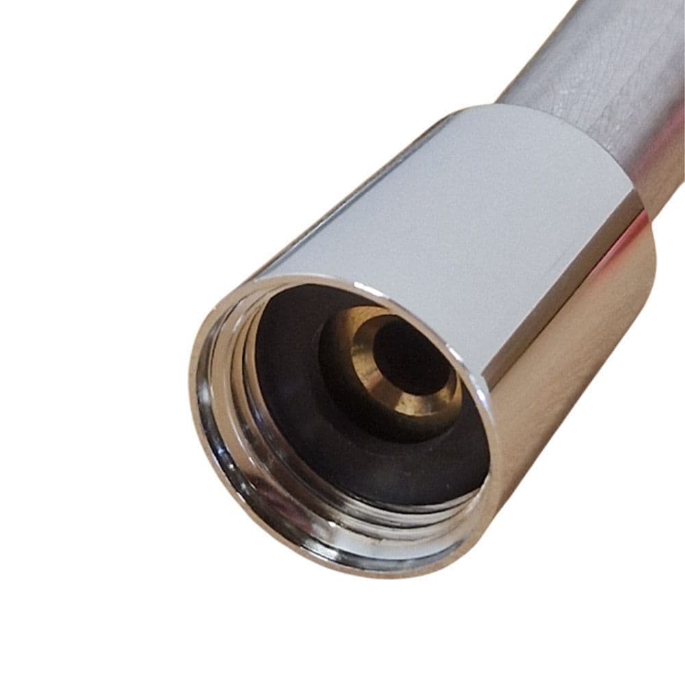 FixRite Chromalux Supreme Smooth 1 5m Shower Hose Chrome FR515001