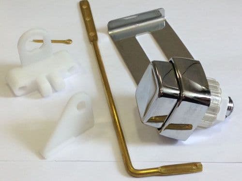 Fluidmaster Chrome Button 694