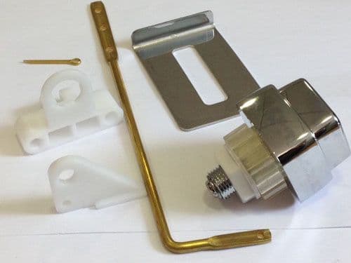 Fluidmaster Chrome Button 694