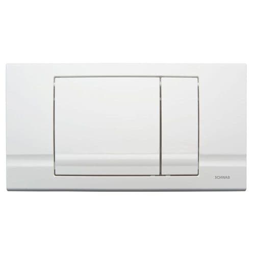 Fluidmaster Chrome Riva Duo Flush Plate 227559
