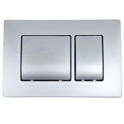 Fluidmaster T-Series P43 Key Plate Matt Chrome P43-0110-0240
