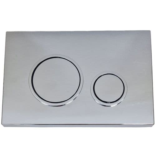 Fluidmaster T-Series P47 Circle Plates Gloss Chrome P47-0120-0240