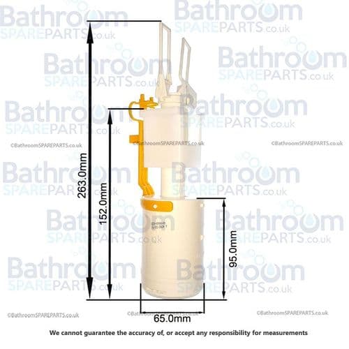 Fluidmaster T Series T06 Dual Flush Valve GR-S293-0001