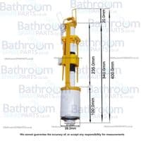 Fluidmaster T02 Dual Flush Valve GR-S300-0001